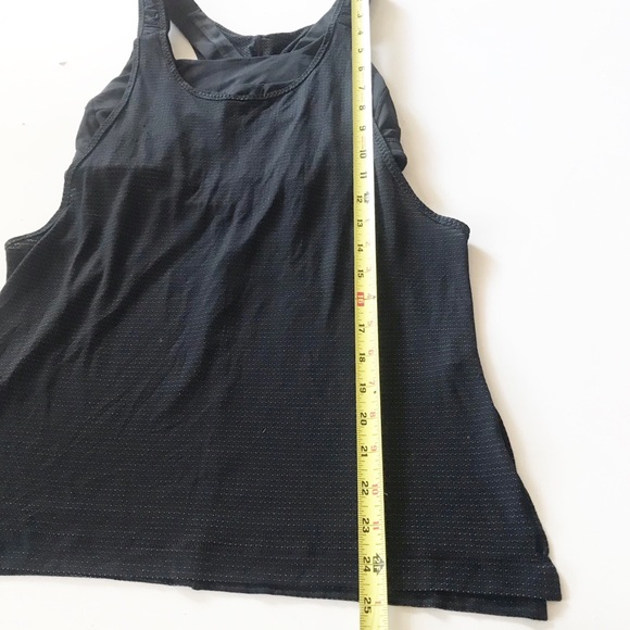 Lululemon Stash It Tank Black & Gold - Picture 14 of 16